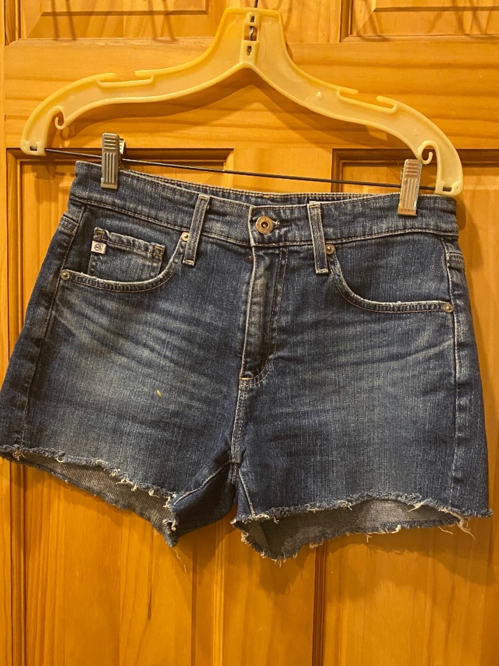 AG Hailey Cut-Off Denim Shorts Size 26